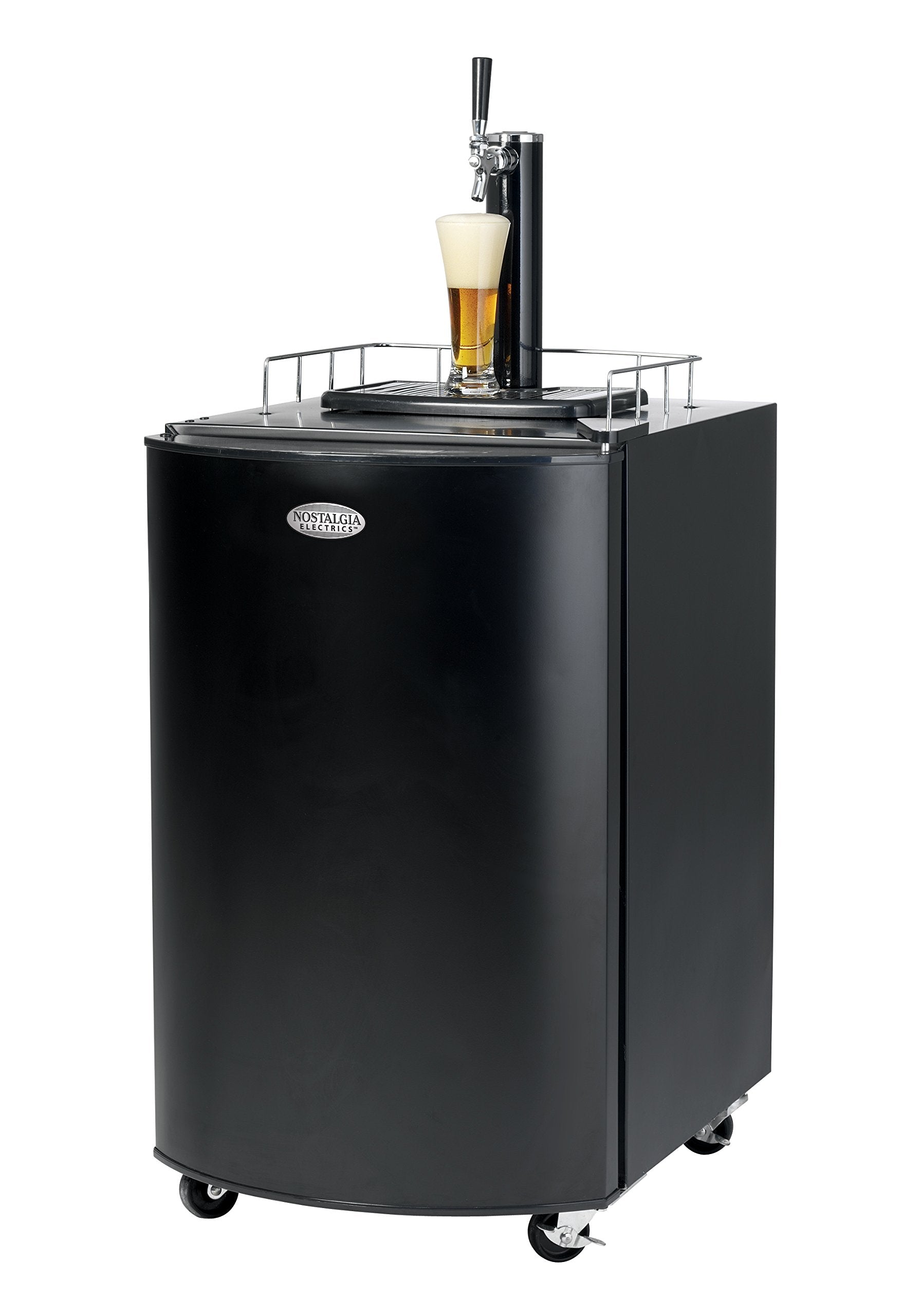 Nostalgia KRS2100 Full-Size Dual Tap Kegerator Dispenser
