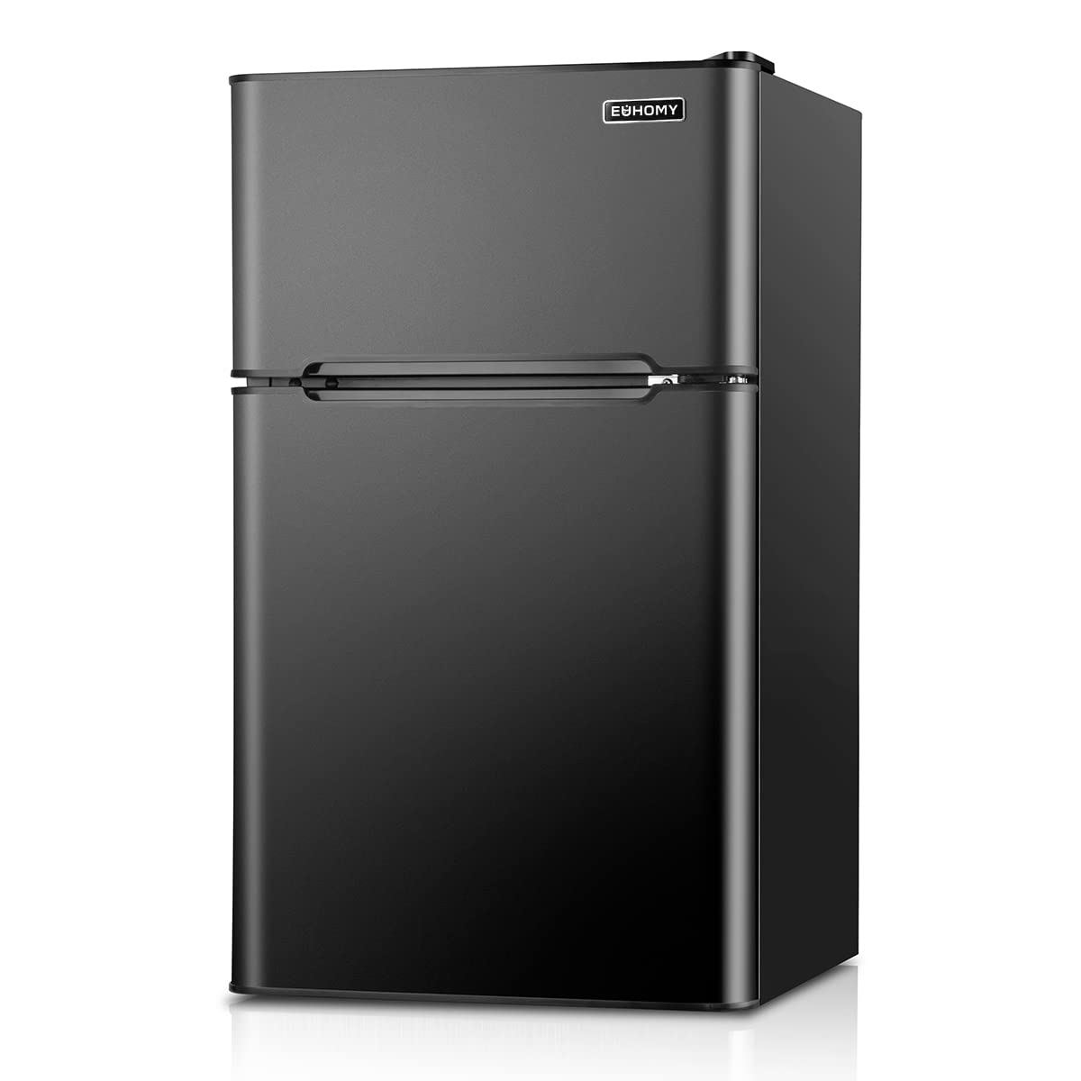 EUHOMY 3.2 Cu. Ft. 2-Door Mini Fridge