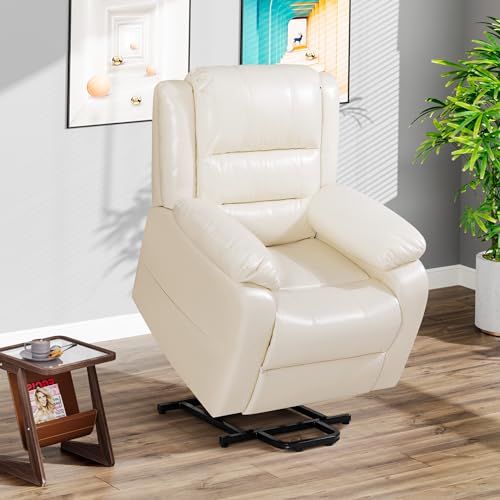 Flamaker Recliner Leather Elderly Ergonomic