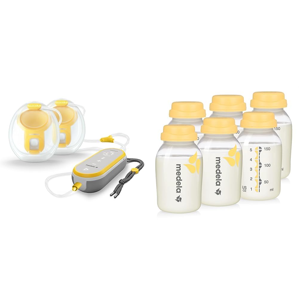 Medela Freestyle Hands Free Collection Breastmilk