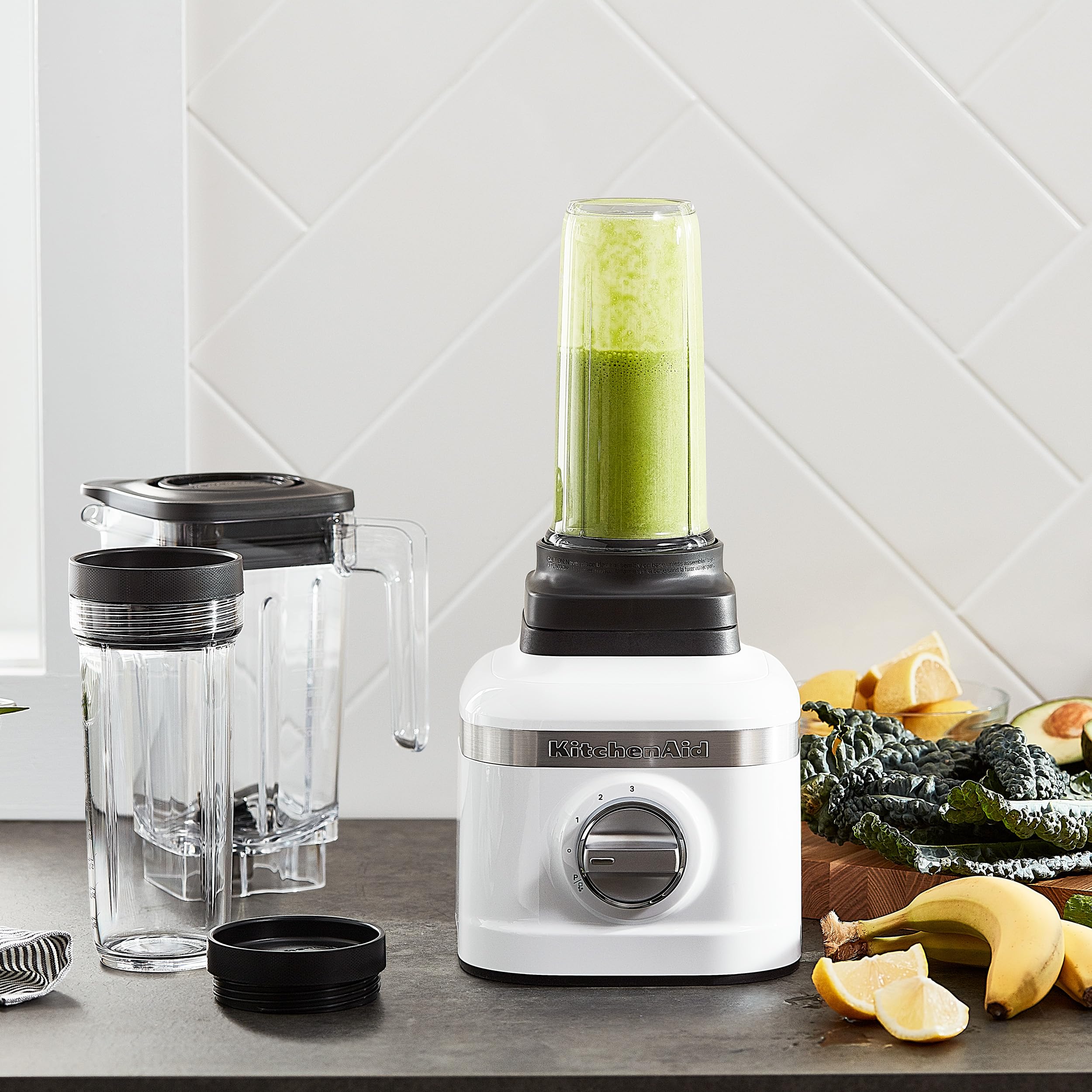 KitchenAid KSB1332YWH K150 Blender White
