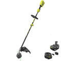 ONE  18V Brushless 15 in. Cordless Attachment Capable String Trimmer with 4.0 Ah Battery and Charger P20110