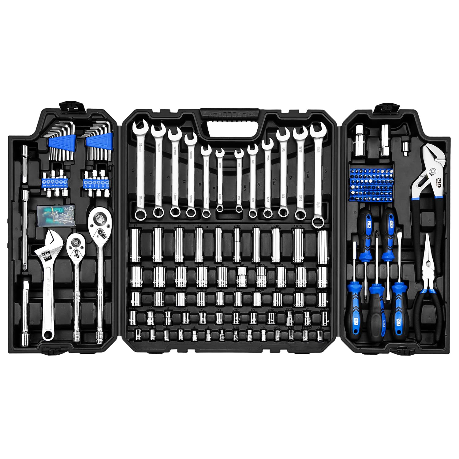 Prostormer Mechanics 228 Piece Wrenches Sockets