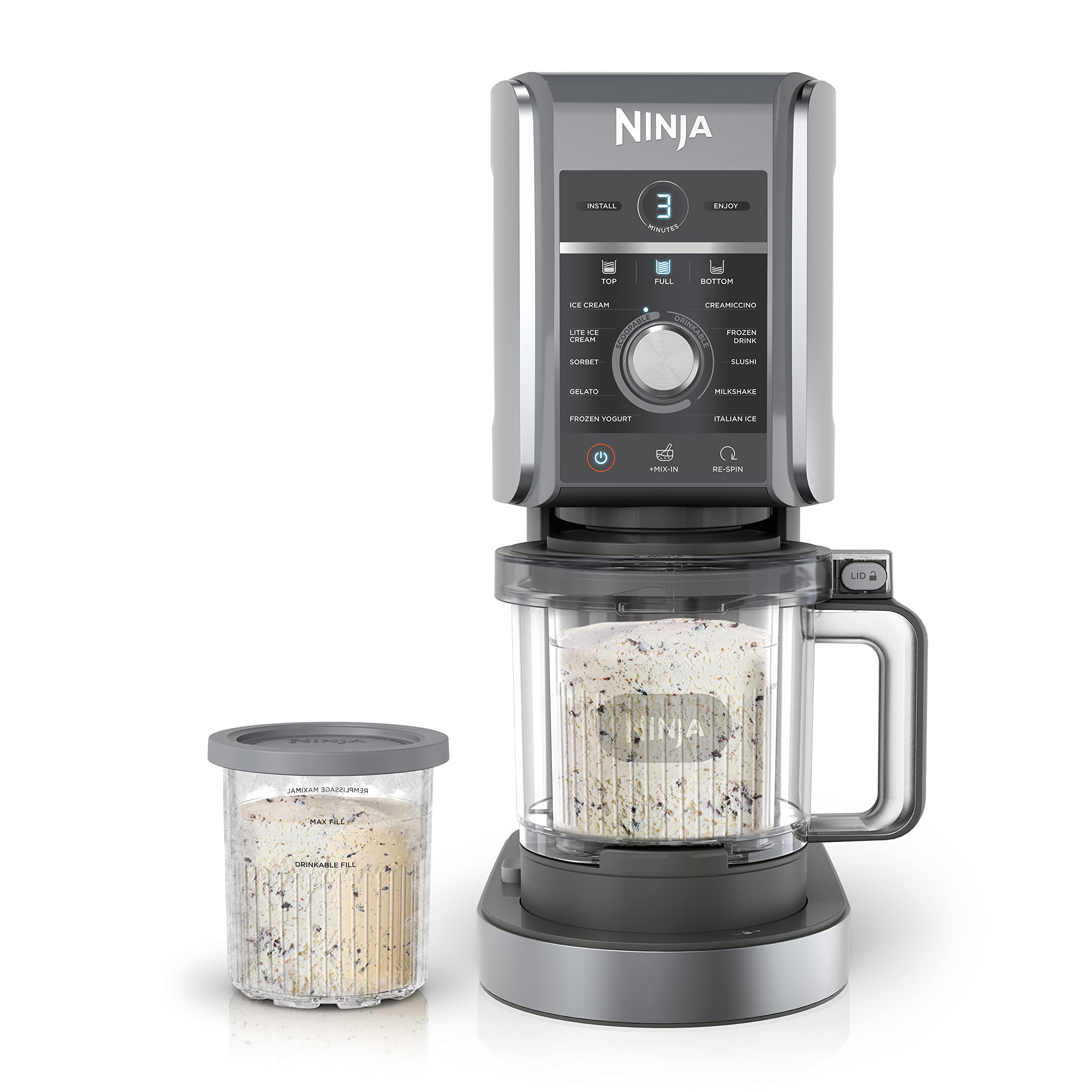 Ninja NC501 Milkshakes Programs Containers