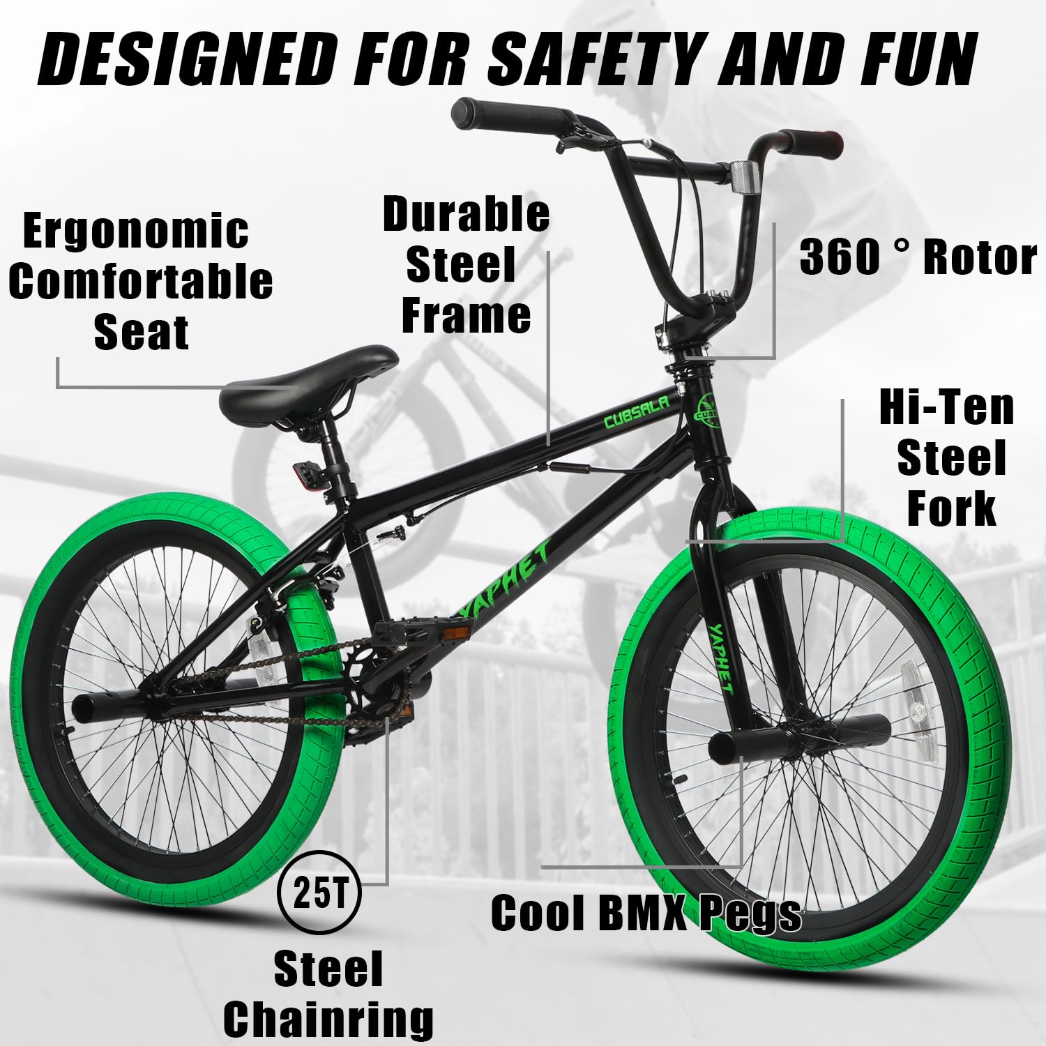 cubsala Freestyle Beginner Motorcross Bicycles