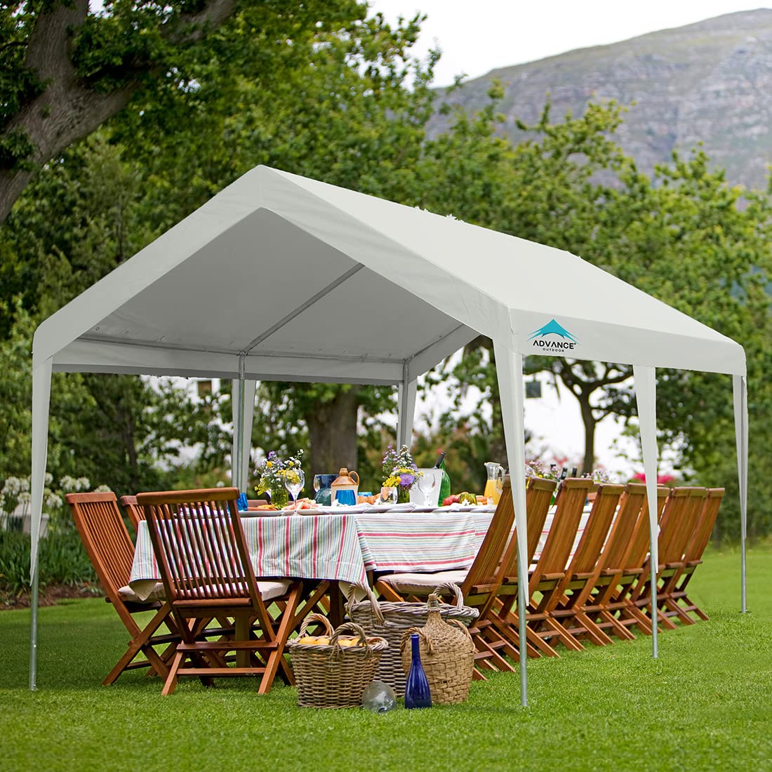 ADVANCE OUTDOOR Adjustable Carports Shelter