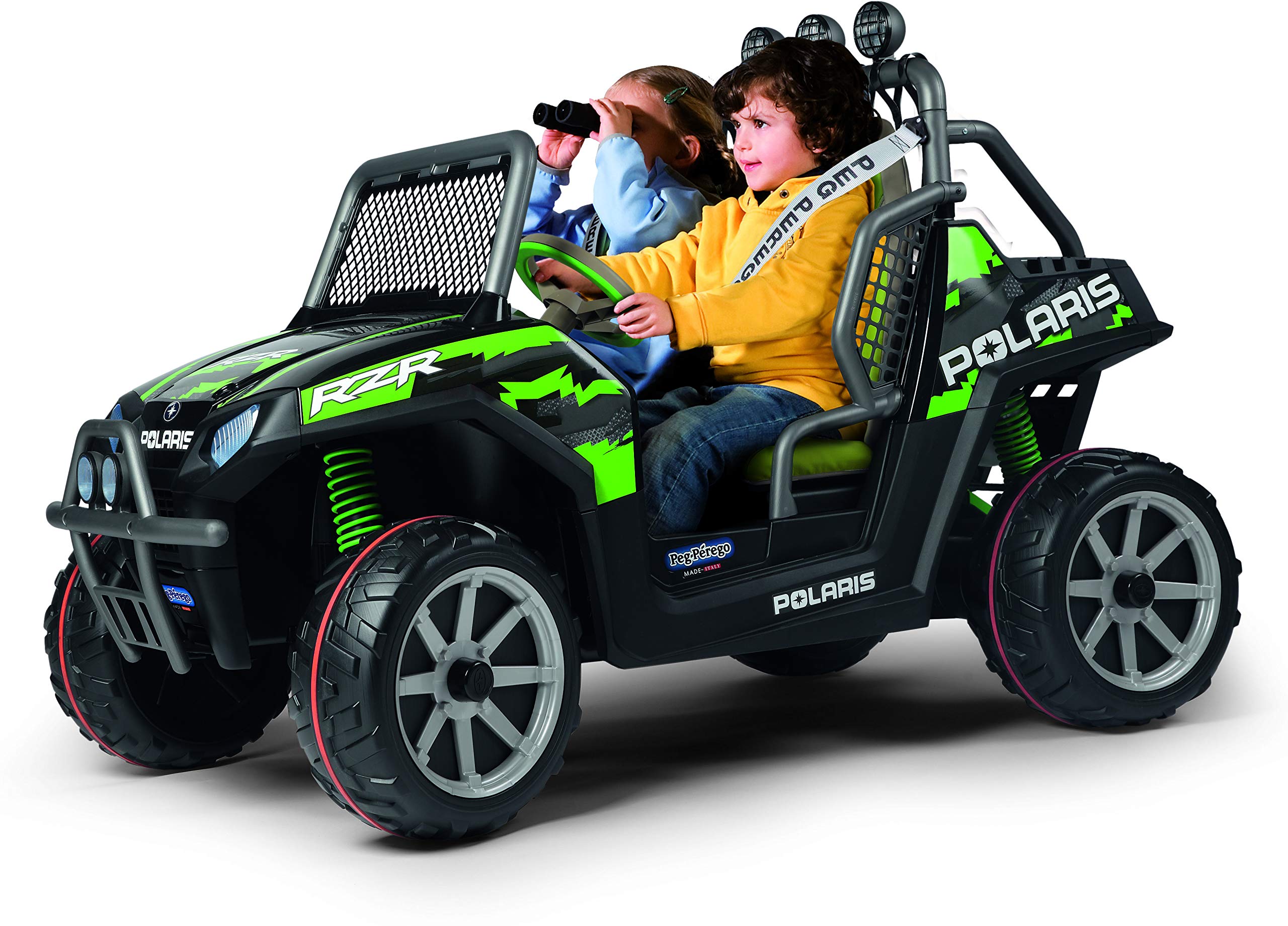 Peg Perego Polaris Ranger Shadow 12V Ride-On Kids Vehicle