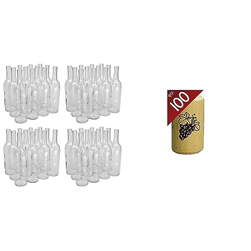 Mountain Supply Bordeaux Bottle Flat Bottomed