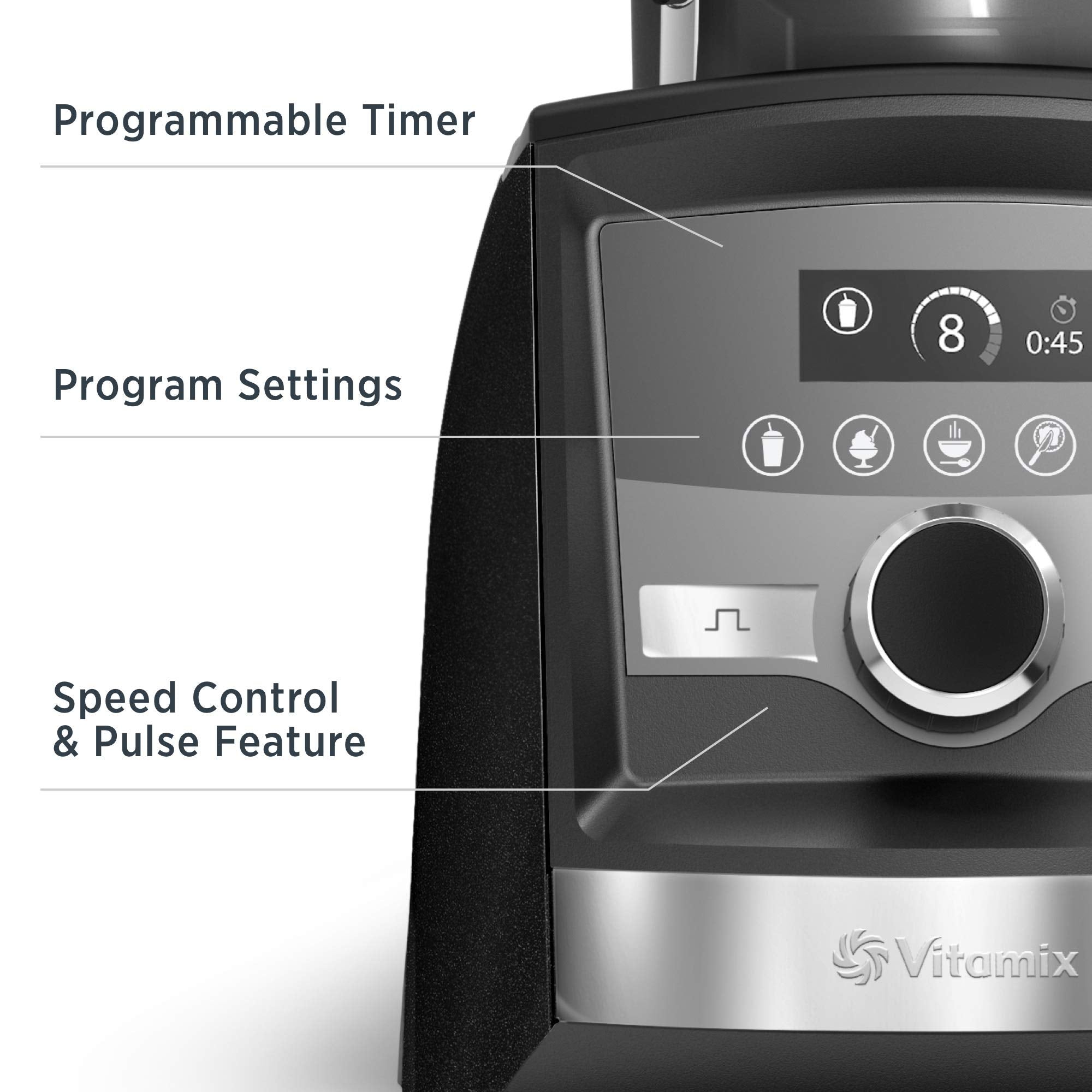 Vitamix Ascent Series A3500 Professional Grade Low-Profile Blender