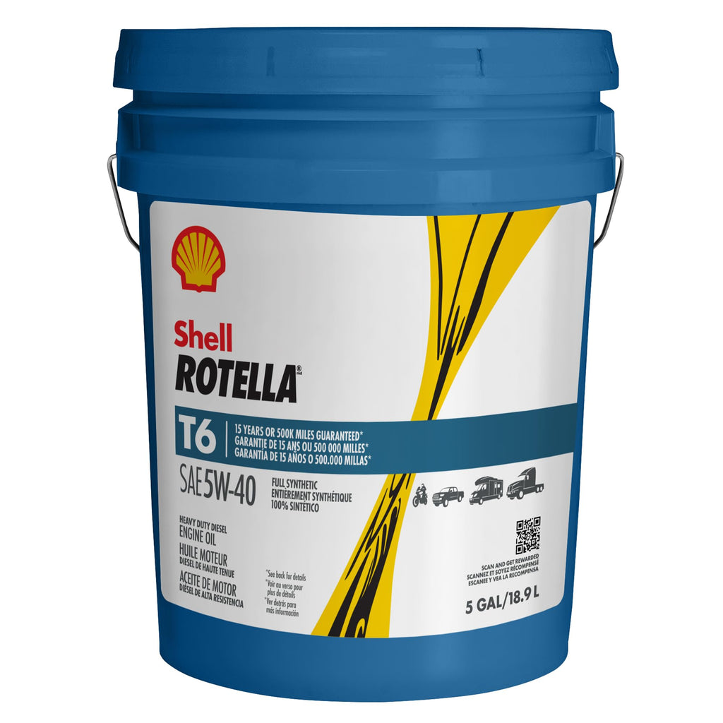 Shell Rotella Synthetic Diesel 5 Gallon