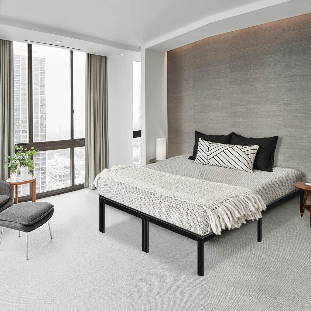 HAAGEEP Spring Platform Bedframes Storage