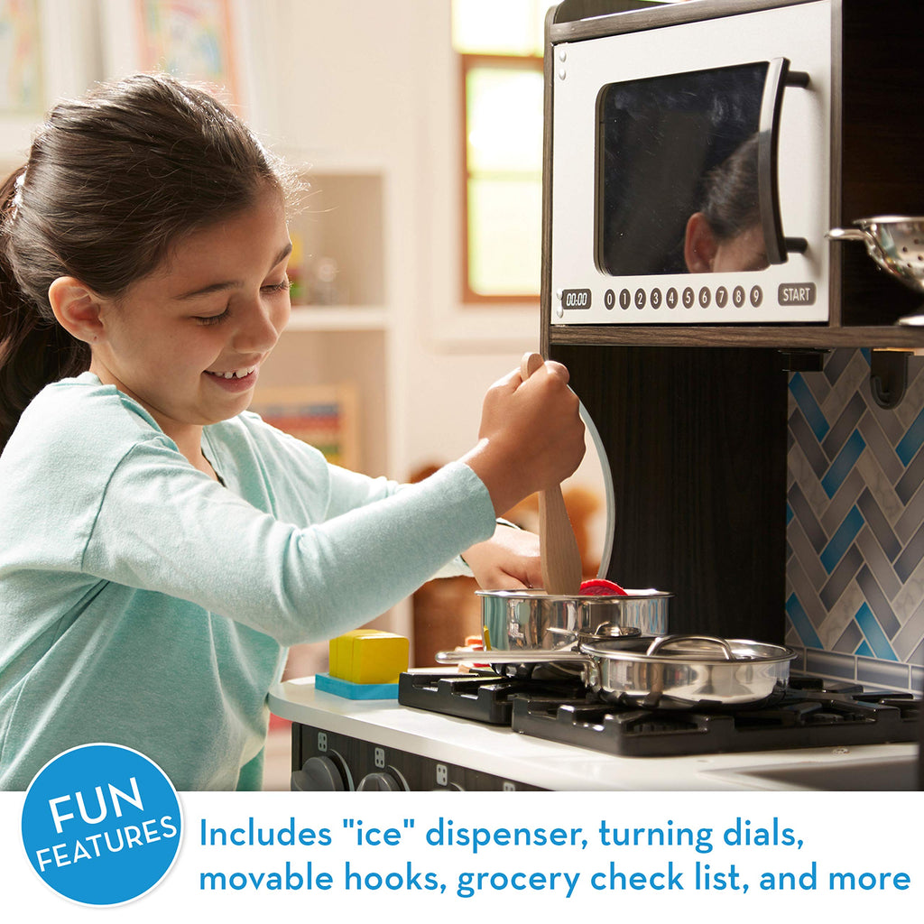 Melissa Doug Pretend Kitchen Dispenser