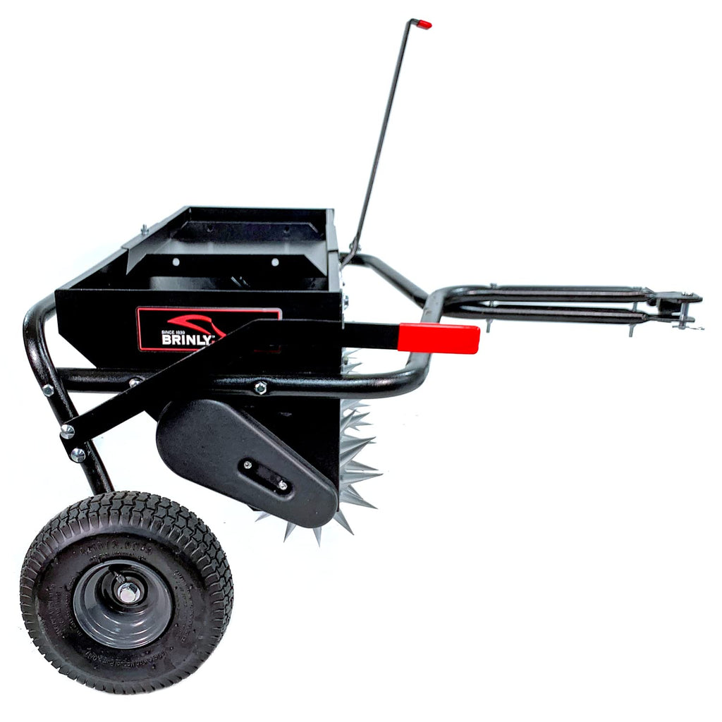 Brinly 40-Inch Combination Tow-Behind Aerator Spreader