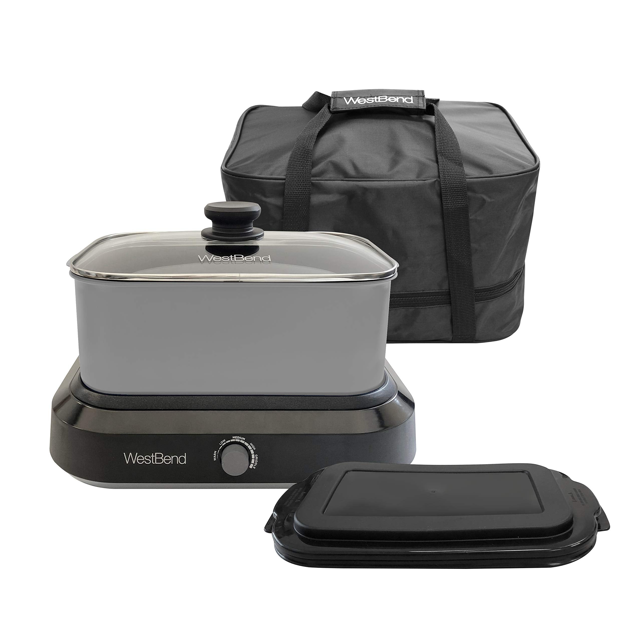 West Bend 87905 Versatility Slow Cooker with Temperature Control
