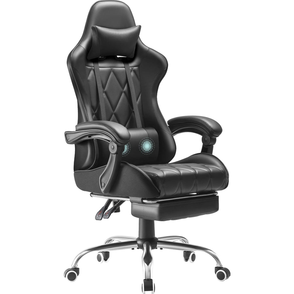 Homall Ergonomic High-Back Gaming Chair with Massage Lumbar Support