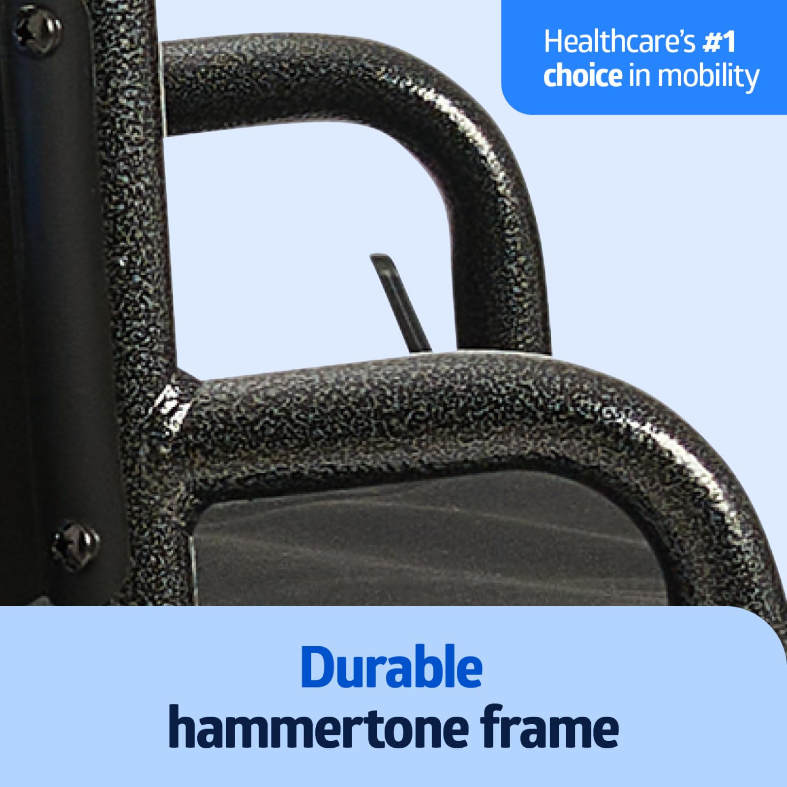 Medline Folding Wheelchair Swing Footrests