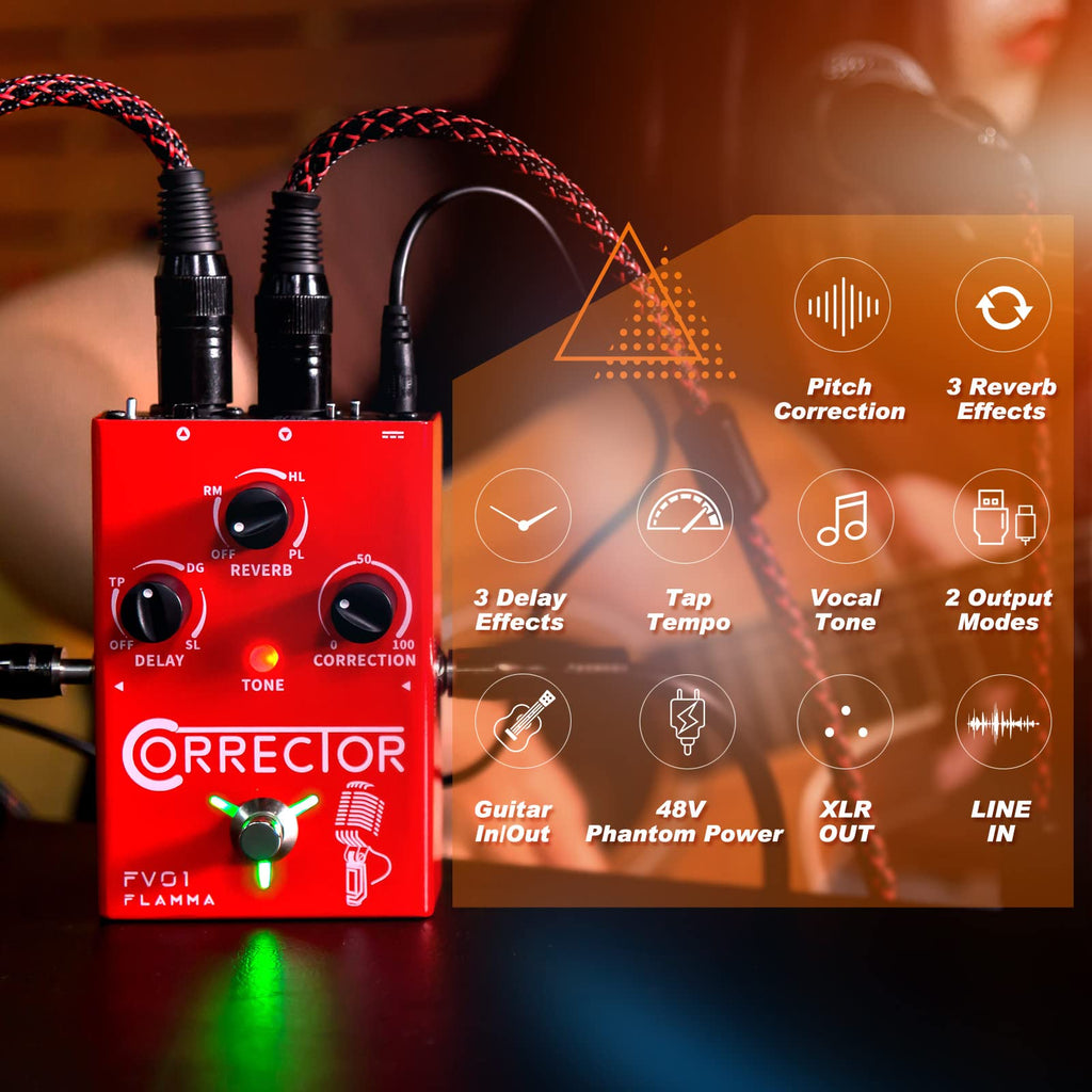 FLAMMA Correction Processor Microphone Amplifier