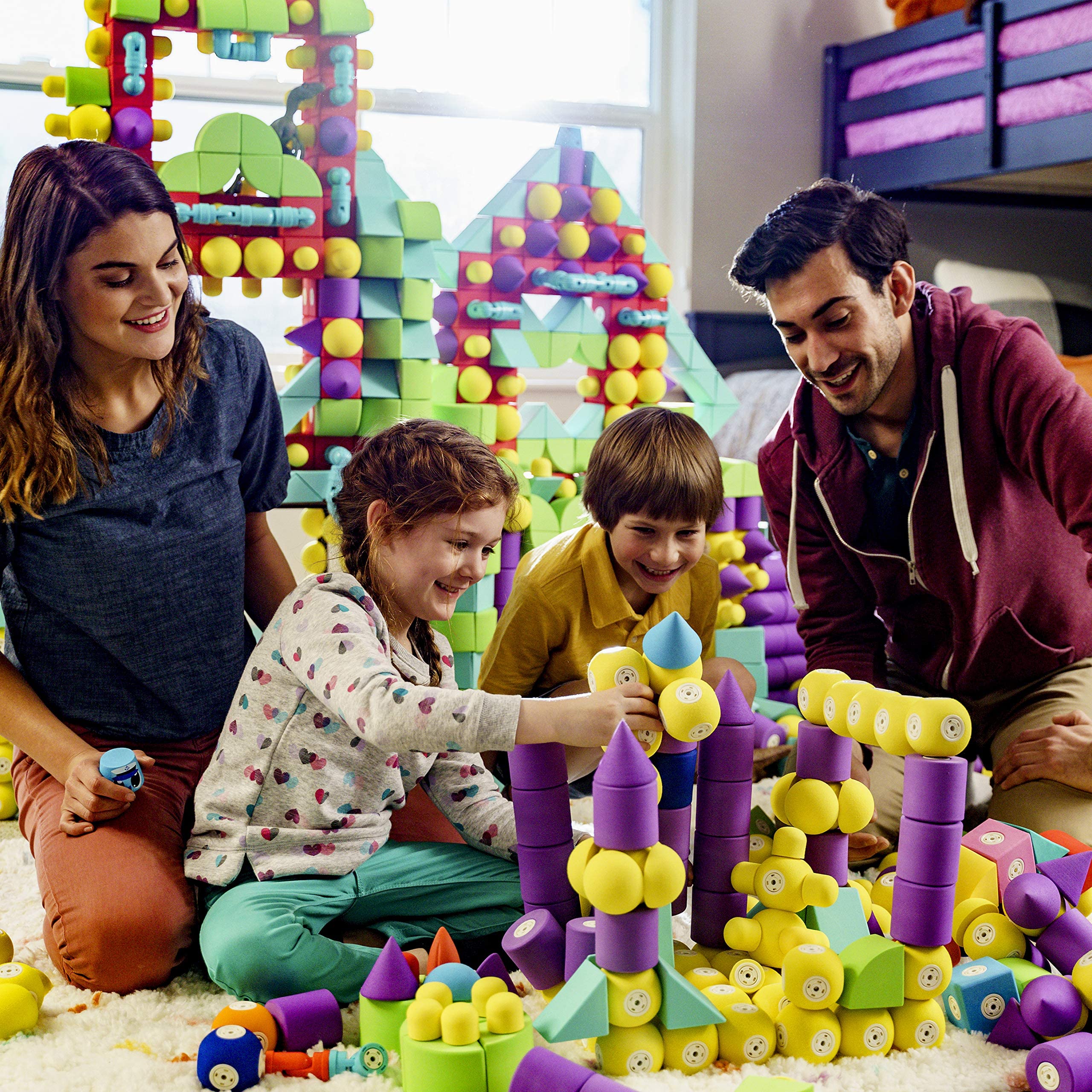 Blockaroo Magnetic Foam Building Blocks