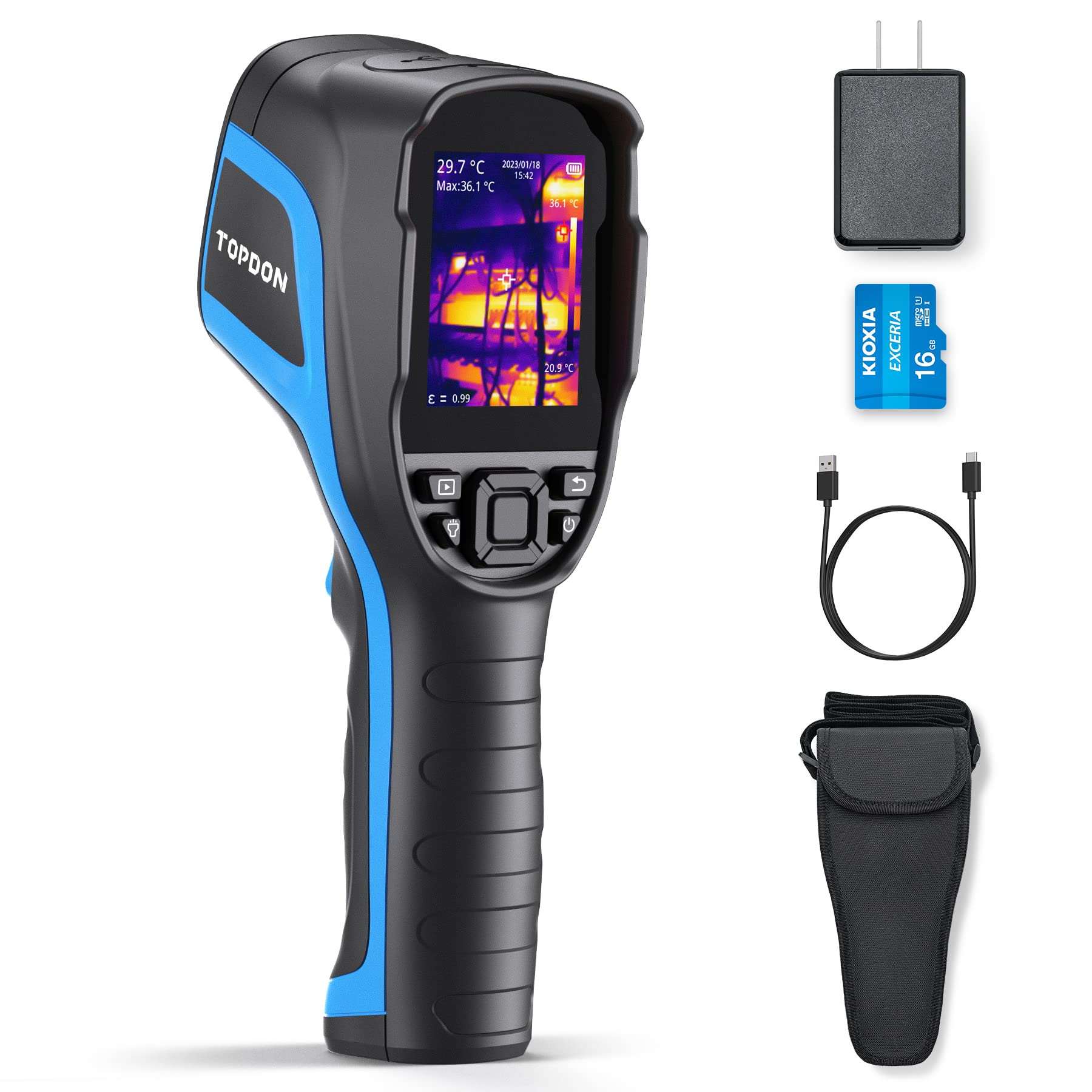 TOPDON TC004 Resolution Recording Supported