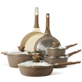 Carote Granit Nonstick Cookware 10 Pcs