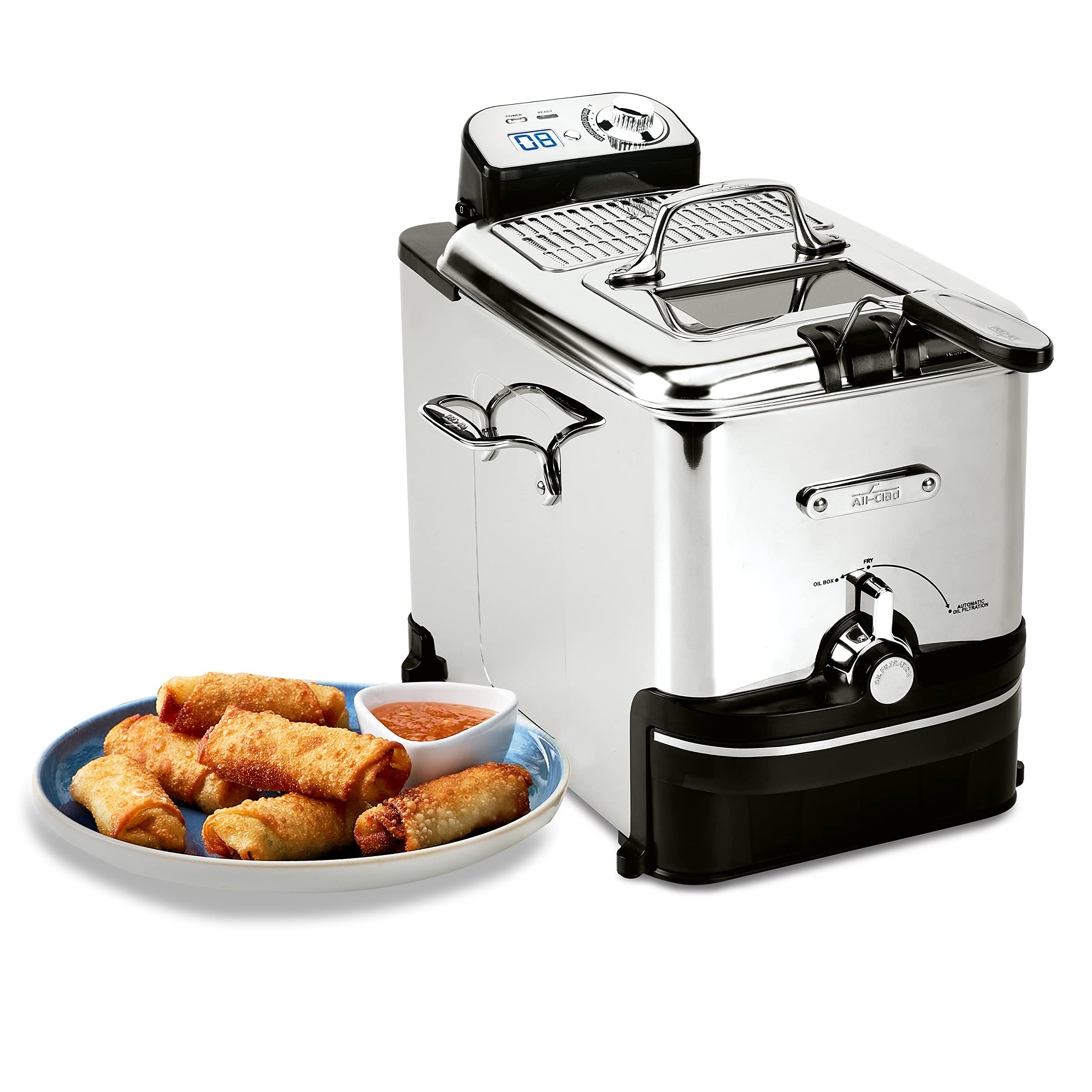 All Clad 7211002979 EJ814051 Deep Fryer 3 5 Liter