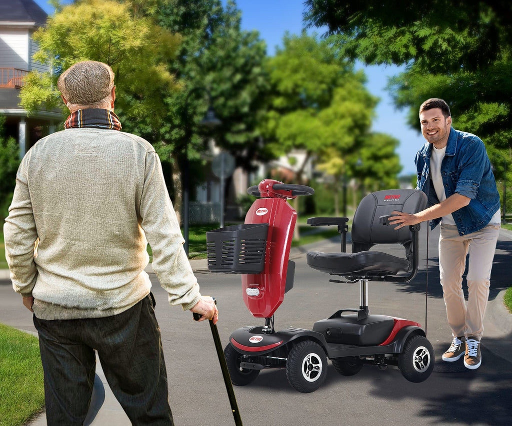 Compact Mobility Scooters Headlight Traveling