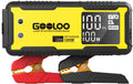 GOOLOO GT4000S Jump Starter 4000A Car Jumper Starter (Up to 10L Diesel 12L Gas Engines), 100W Fast-Charging Lithium Jump Box, SuperSafe Portable Car Battery Charger Power Bank for 12V Vehicles, Yellow