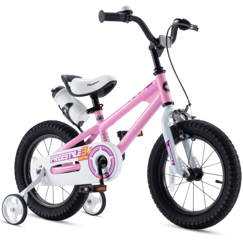 Royalbaby Freestyle Kids Bike 12 14 16 18 Inch Bicycle for Boys Girls Ages 3-9 Years, Multiple Colors
