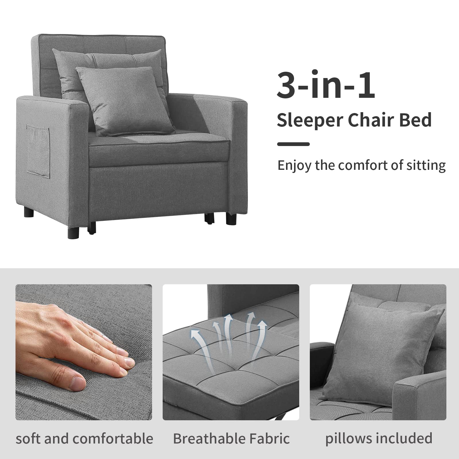 GOOGIC Convertible Multi Function Adjustable Apartment