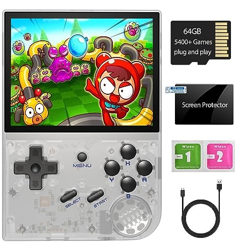 RG35XX Handheld GarlicOS Portable Transparent