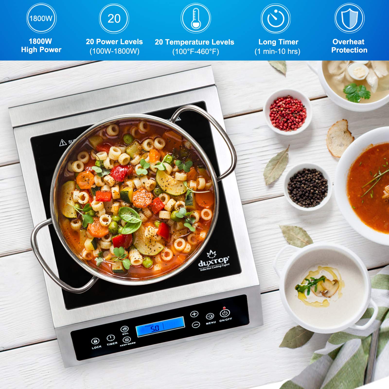 Duxtop Professional Induction Commercial Countertop