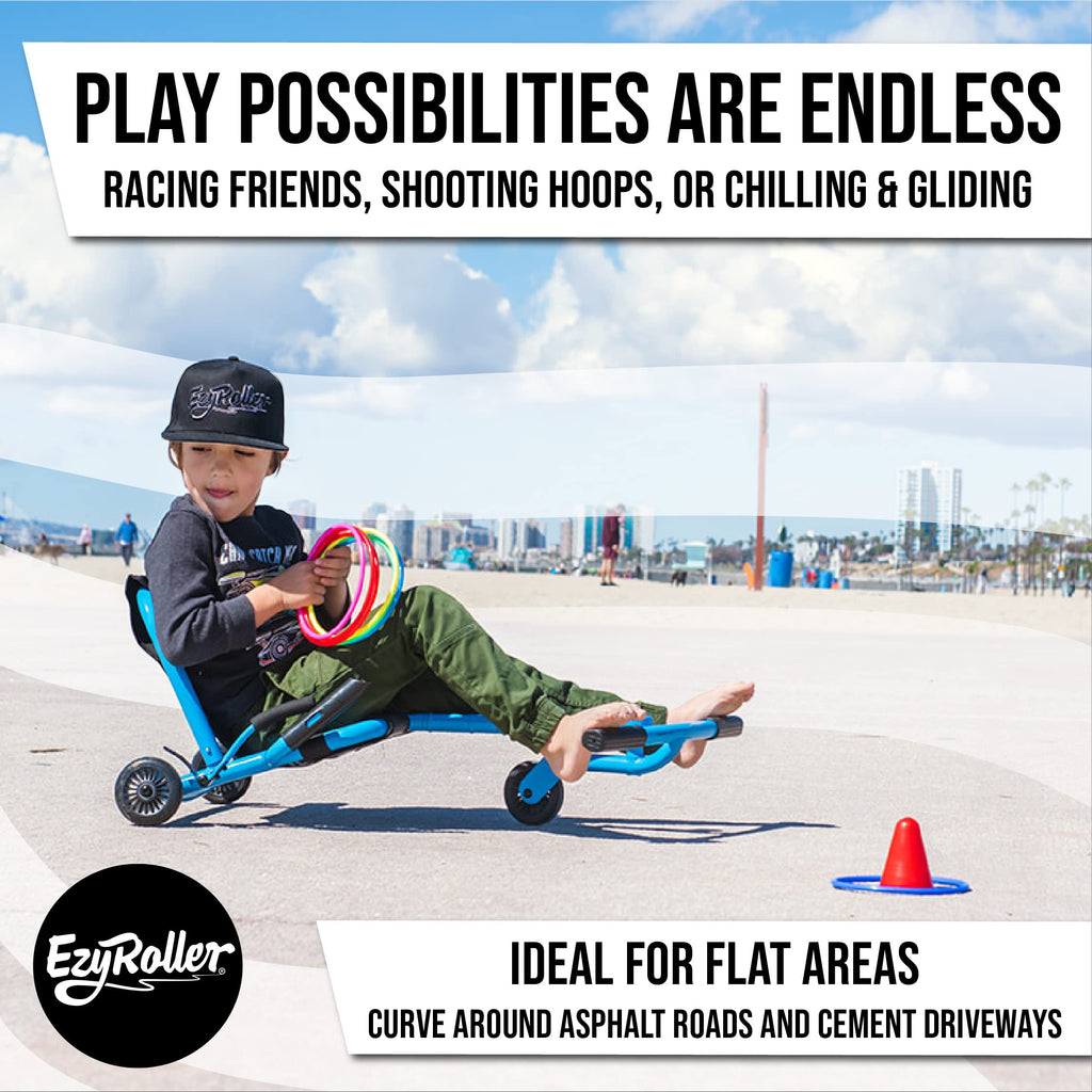 EzyRoller Classic Ride On Blue