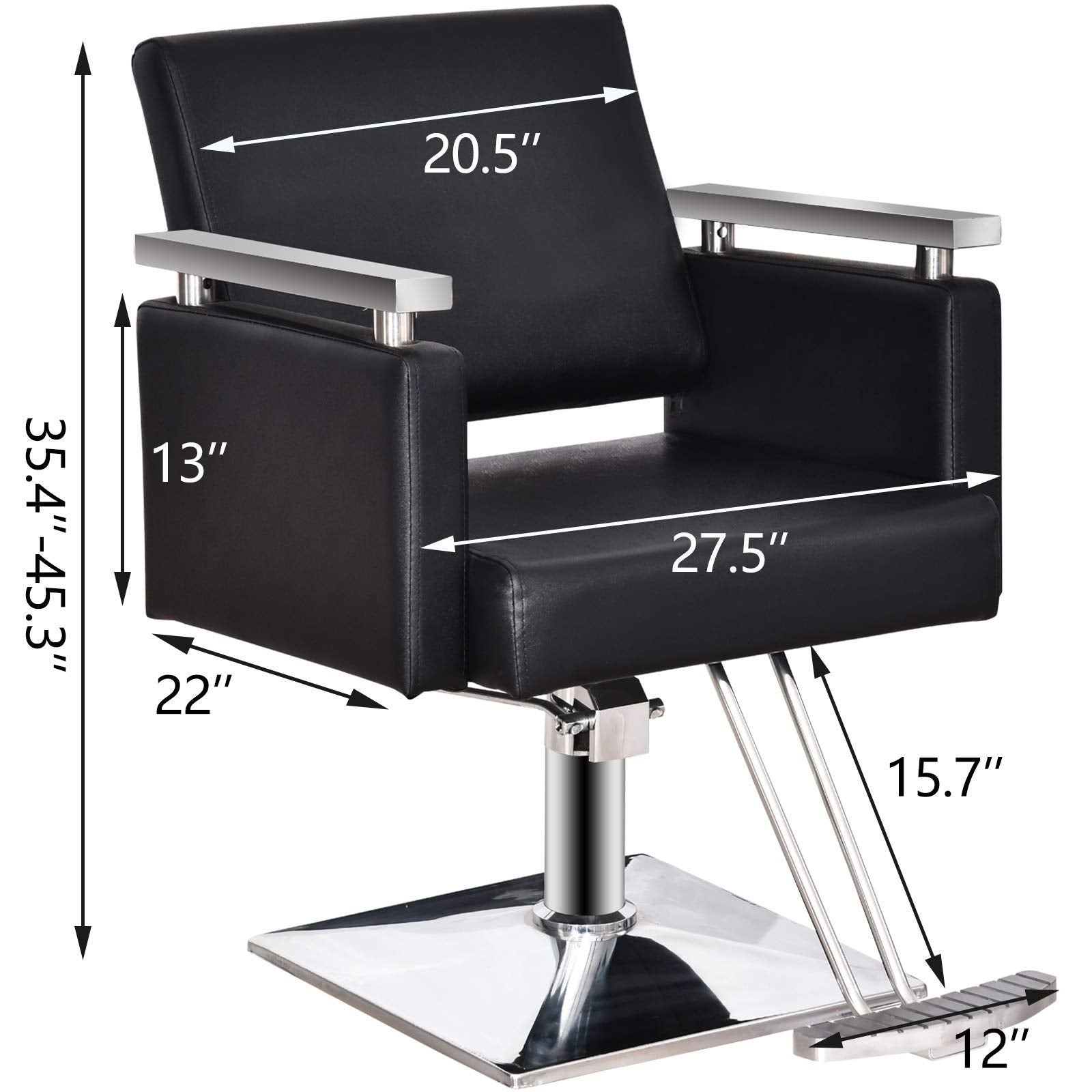 BarberPub Classic Hydraulic Styling Equipment
