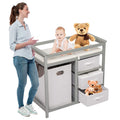 Kinfant Baby Changing Table Storage