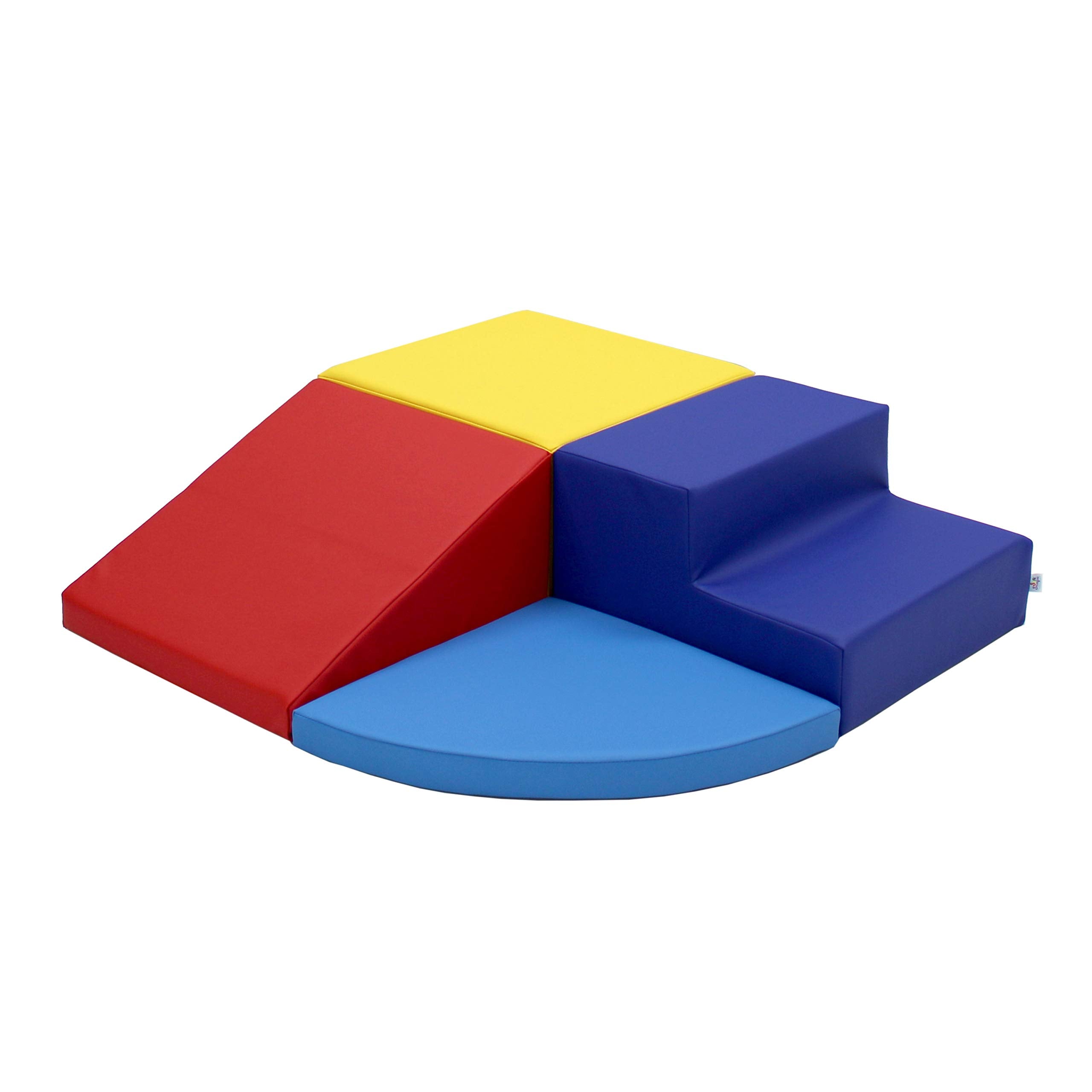 Factory Direct Partners SoftScape 4-Piece Corner Climber (Blue/Red)