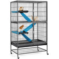 Yaheetech Rolling 2-Story Ferret and Small Animal Cage
