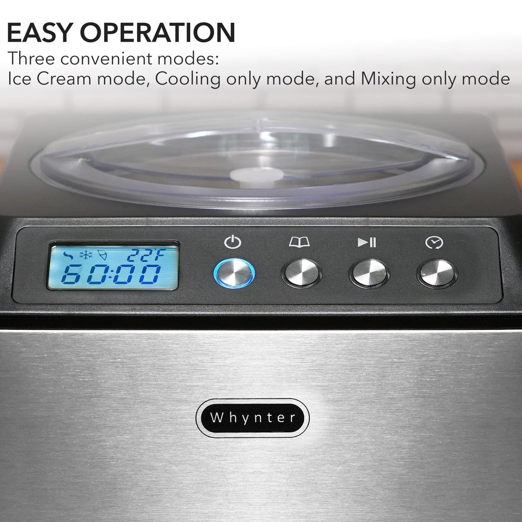Whynter ICM 201SB Quart Upright Stainless