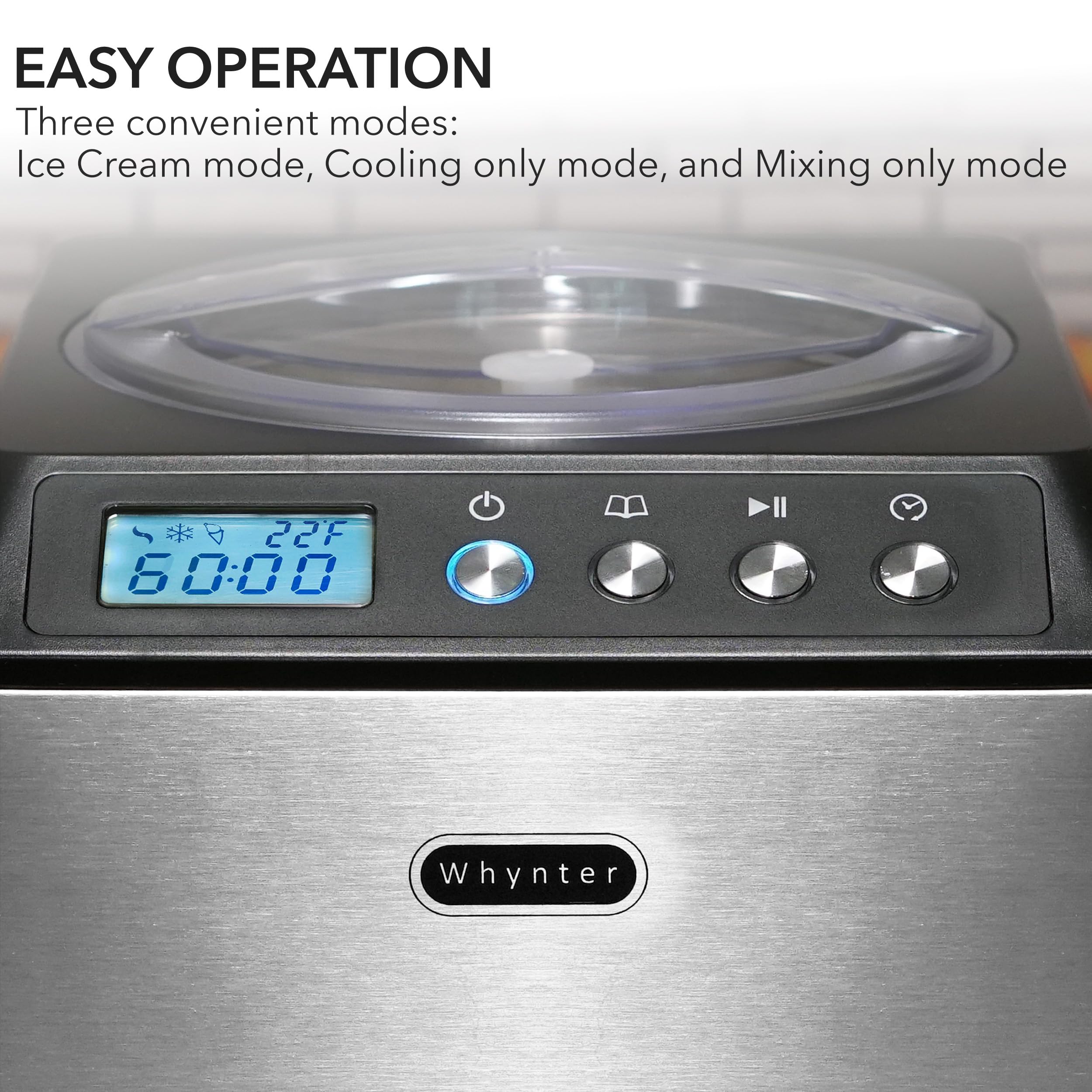 Whynter ICM 201SB Quart Upright Stainless
