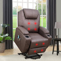 Flamaker Recliner Leather Elderly Ergonomic