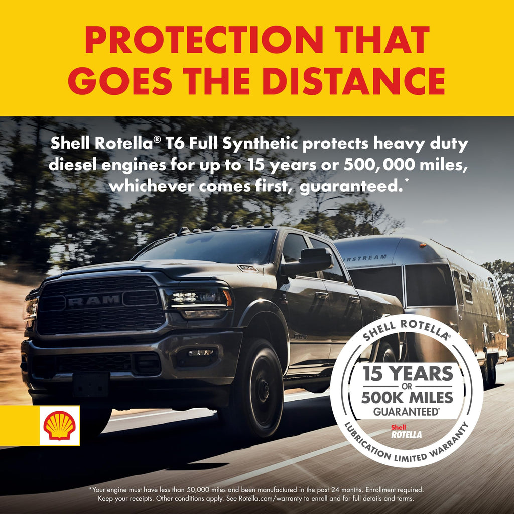Shell Rotella Synthetic Diesel 5 Gallon