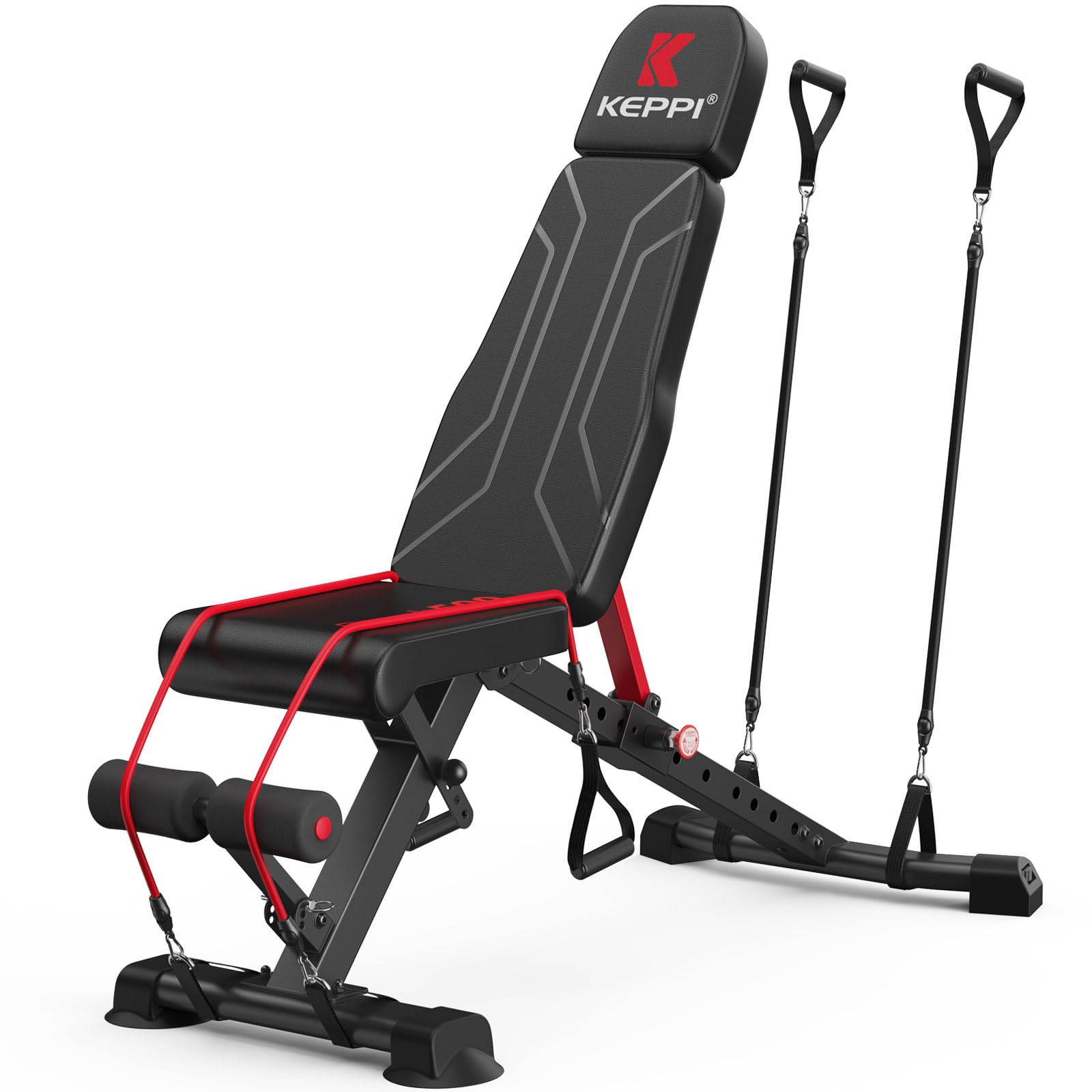 Keppi Adjustable Foldable Bench for Strength Training