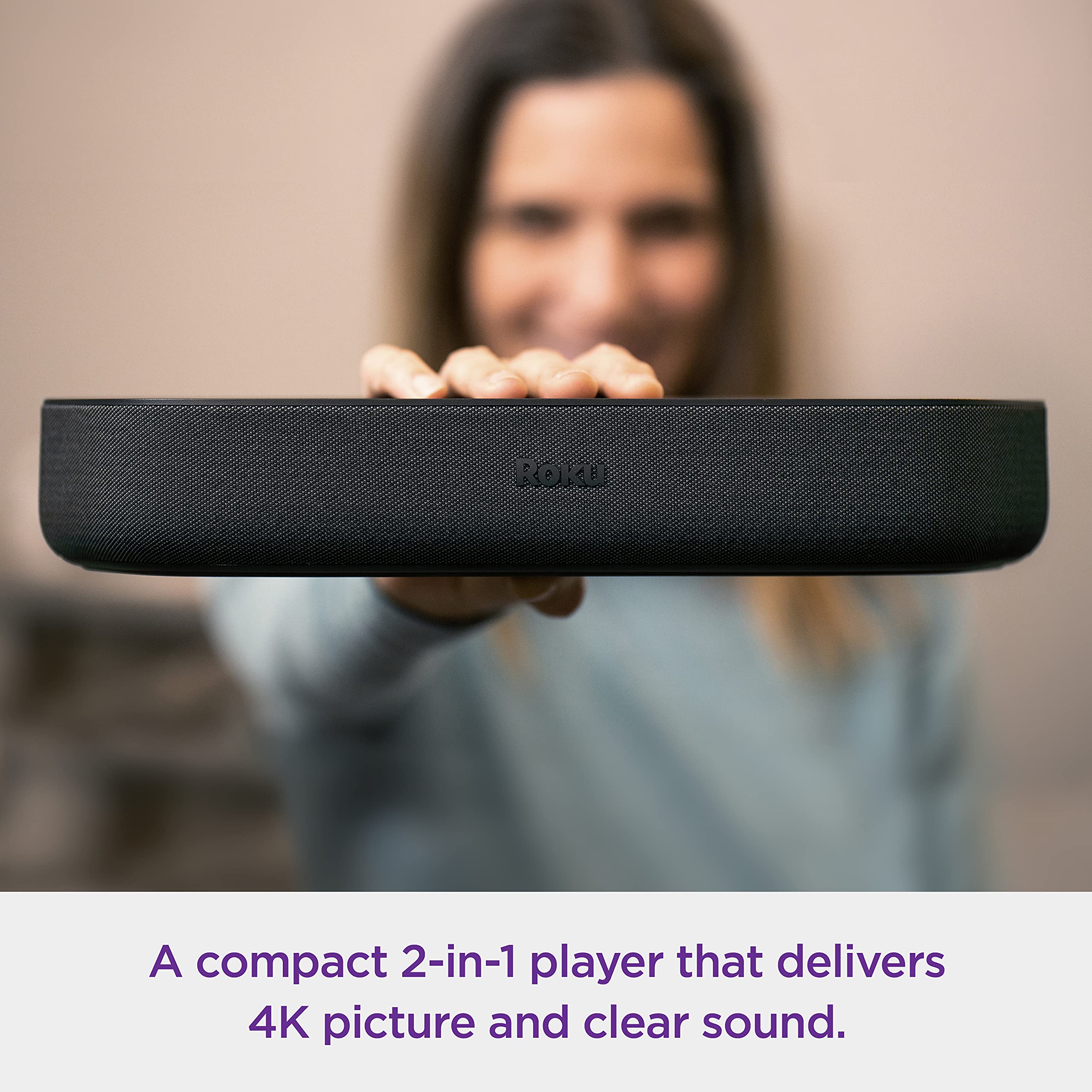 Roku Streambar 4K HDR Streaming Device and Soundbar Combo