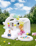 Step4Fun White Bounce House Inflatable