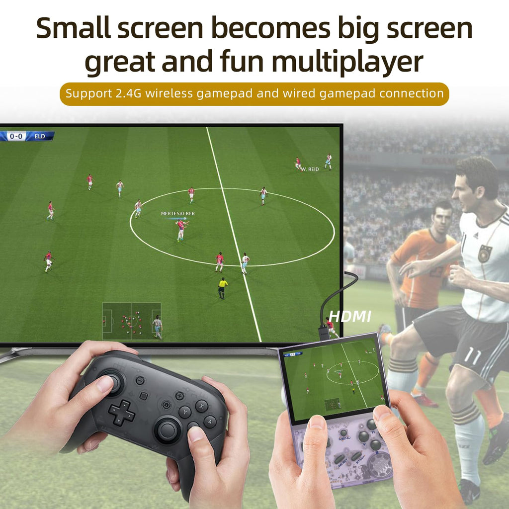 RG35XX Handheld GarlicOS Portable Transparent
