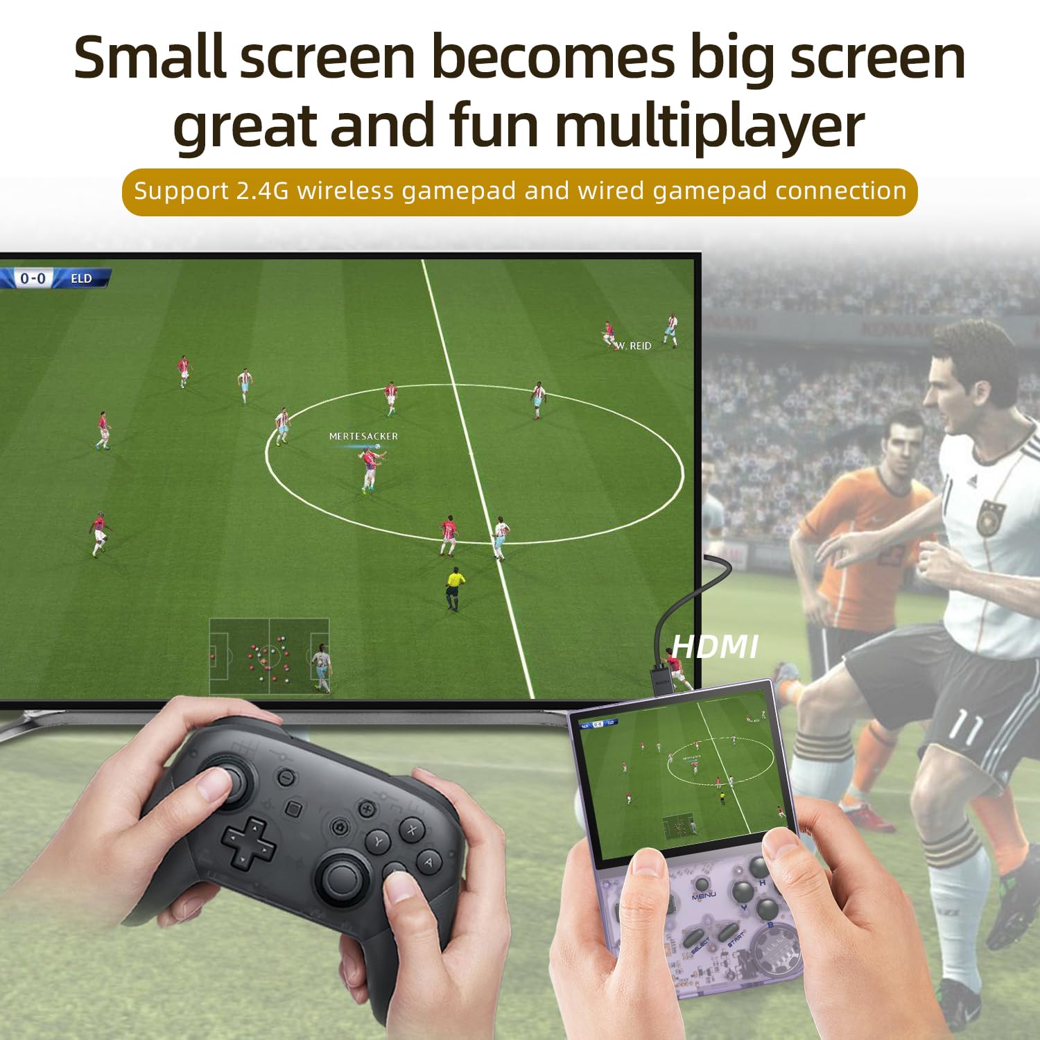 RG35XX Handheld GarlicOS Portable Transparent