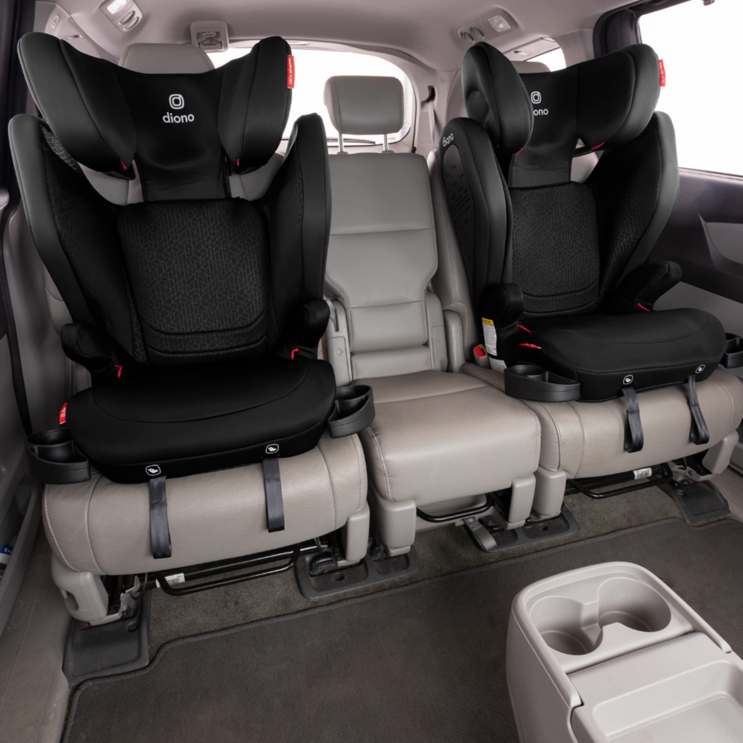 Diono Monterey 4DXT 2-in-1 Booster Car Seat, Black