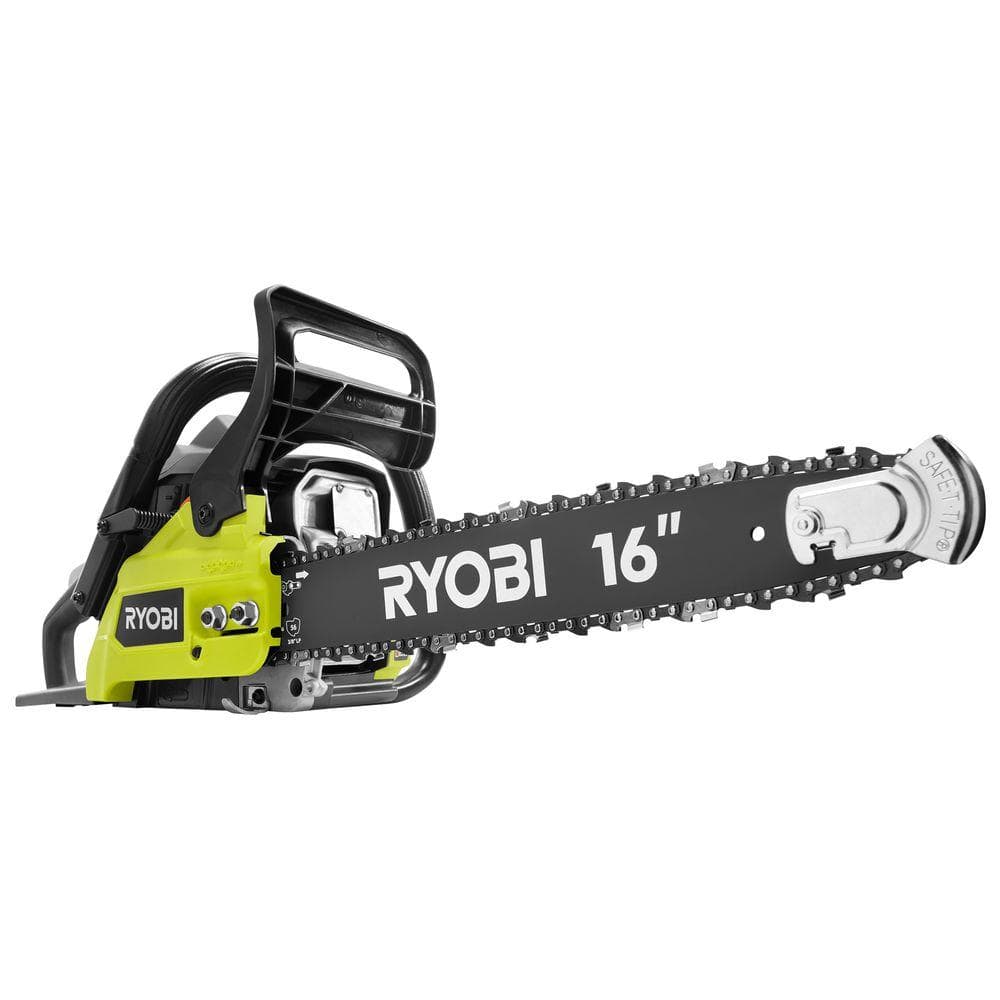 16 in. 37cc 2-Cycle Gas Chainsaw with Heavy-Duty Case RY3716