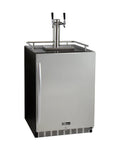 Kegco HK38BSU-2 Dual Faucet Under-Counter Kegerator