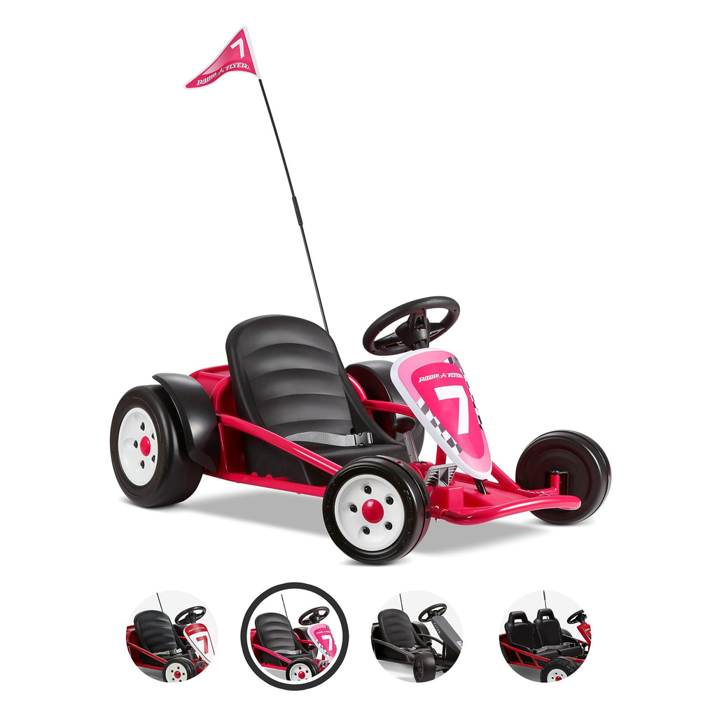 Radio Flyer Ultimate Kart Pink