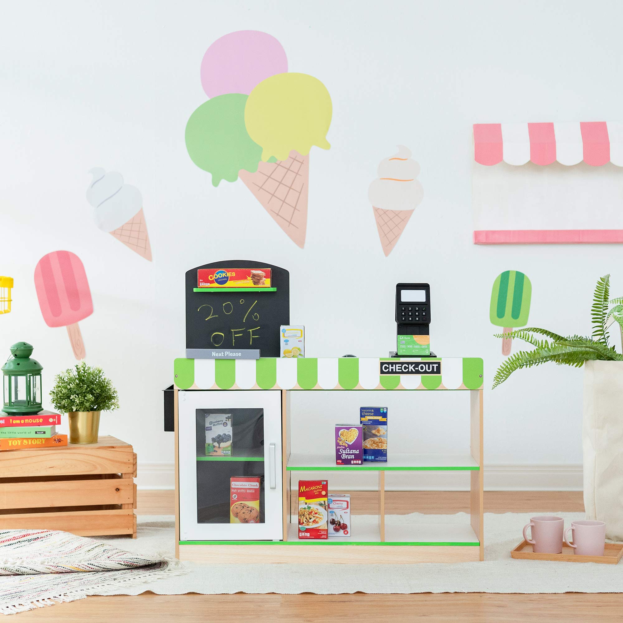 Teamson Kids Cashier Grocery Accessories